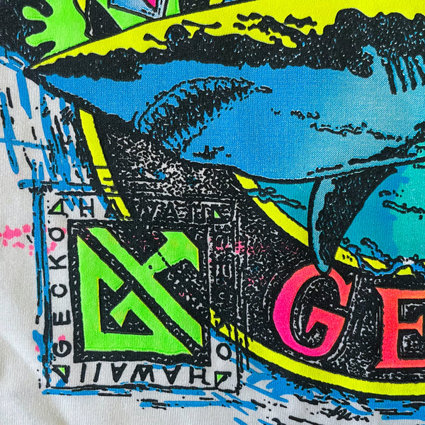 1987 SECRET Adventure Gecko - Limited Edition 1980s Hand Painted Splatter