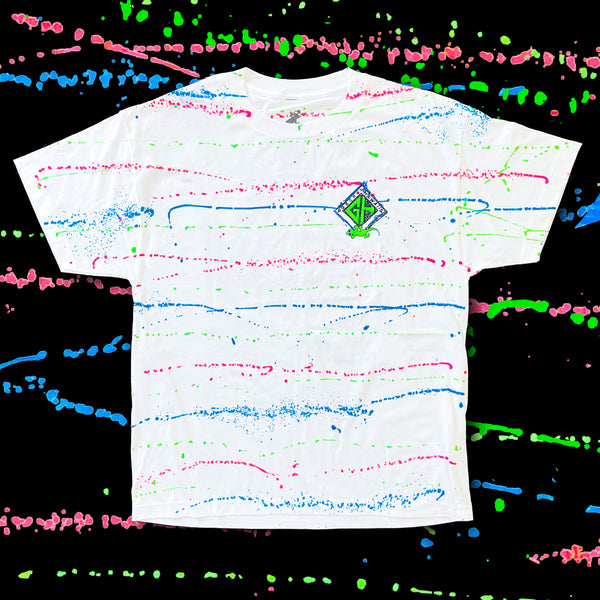 1987 SECRET Adventure Gecko - Limited Edition 1980s Hand Painted Splatter
