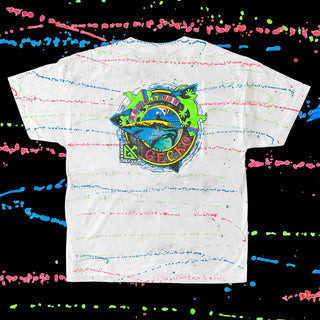 1987 SECRET Adventure Gecko - Limited Edition 1980s Hand Painted Splatter