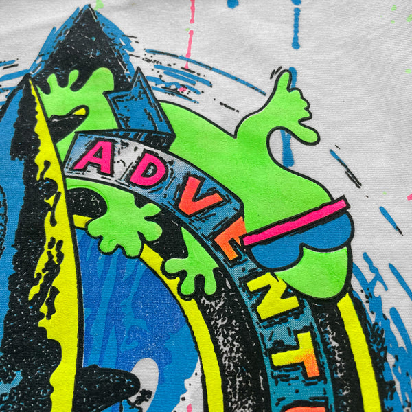 1987 SECRET Adventure Gecko - Limited Edition 1980s Hand Painted Splatter