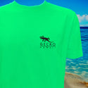 1988 Gecko Surf Wax - 1980's Neon Green Tee