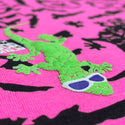 Gecko Swirl All Over Hot Pink Tee