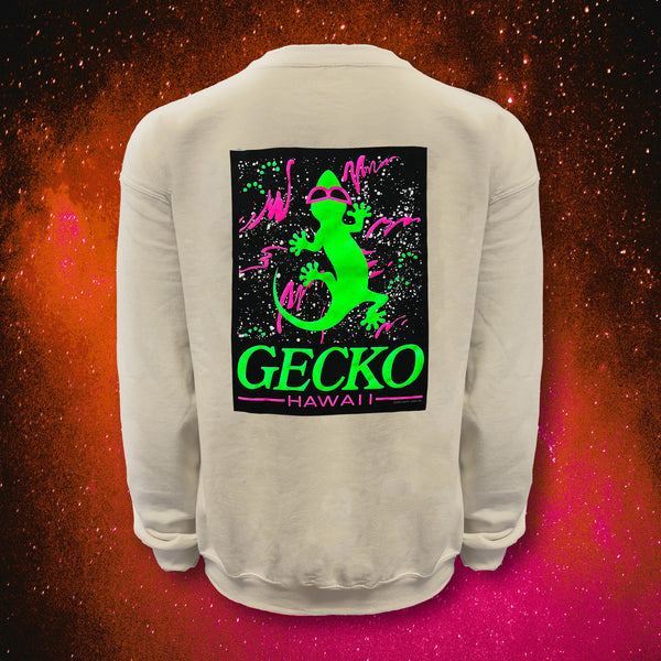 1988's Space Gecko Sand Crew Sweatshirt - Tourist Shack Edition