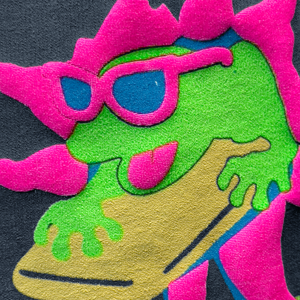 Gecko Surf Team 1989 Neon Green (Single Stitch)