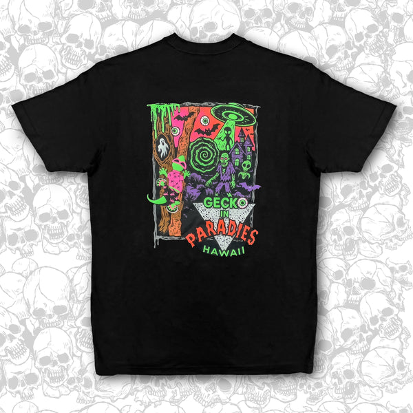 Gecko In Para-Dies - 2024 Halloween Tee