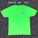 Secret Code 1980's Neon Green Tee