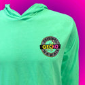Secret Tropic Tested 1980's Neon Green HoodTEE
