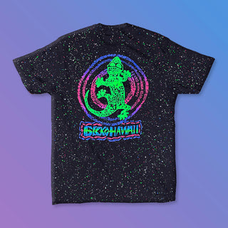1990's Gecko Time Tunnel - Glow In The Dark Splatter