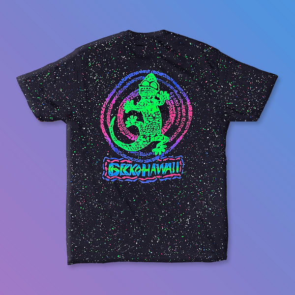 1990's Gecko Time Tunnel - Glow In The Dark Splatter