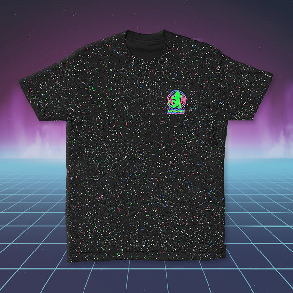 1990's Gecko Time Tunnel - Glow In The Dark Splatter