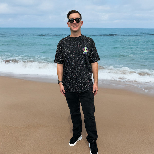 1990's Gecko Time Tunnel - Glow In The Dark Splatter