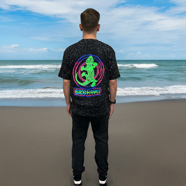 1990's Gecko Time Tunnel - Glow In The Dark Splatter