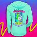 Volleyball '88 Neon Lost Bermuda HoodTEE