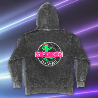 Vinyl Gecko - Stone Acid Wash Premium Hoodie