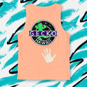 Secret Vinyl Gecko HYPERFLASH Orange Dreamsicle To White Tee