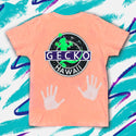 Secret Vinyl Gecko: HYPERFLASH Orange Dreamsicle To White