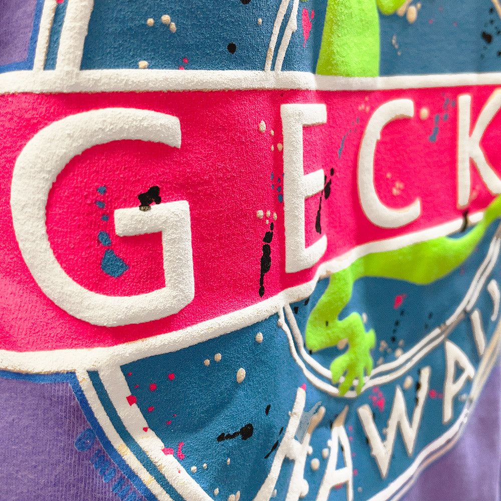 Vinyl Gecko: HYPERFLASH Purple-to-Pink | Gecko Hawaii