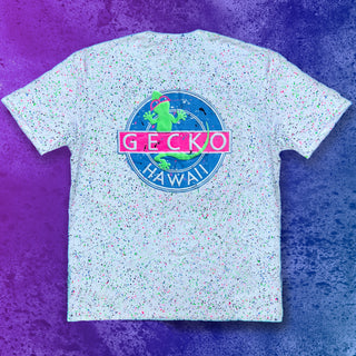 Limited Edition Glow In The Dark Vinyl Gecko Splatter