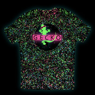 Limited Edition Glow In The Dark Vinyl Gecko Splatter