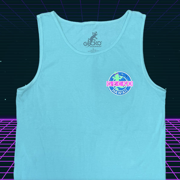 Gecko Vinyl - 1980's Chalky Mint Tank