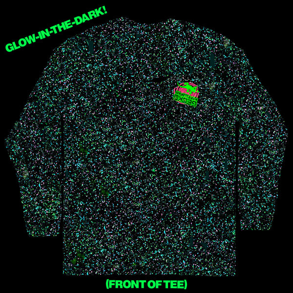 The Gecko Void S𝐞c𝐫e𝐭 Glow-In-The-Dark Splatter Long Sleeve