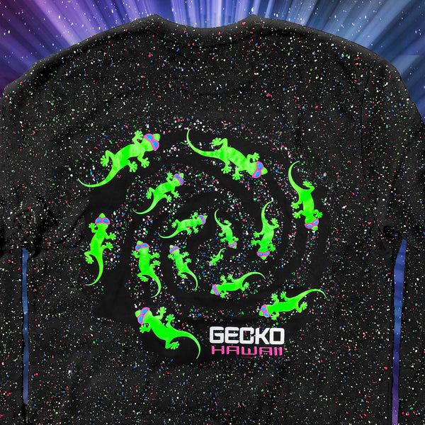 The Gecko Void S𝐞c𝐫e𝐭 Glow-In-The-Dark Splatter Long Sleeve