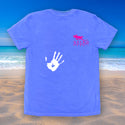 Wild Gecko Islands - Hyper Flash Color Change Blue to White T-Shirt