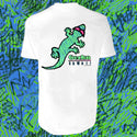 Gecko High Lighter - Original 1980's White T-Shirt