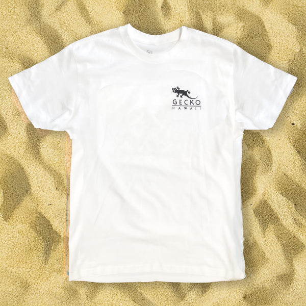 1988 Gecko Surf Wax - Original White Tee