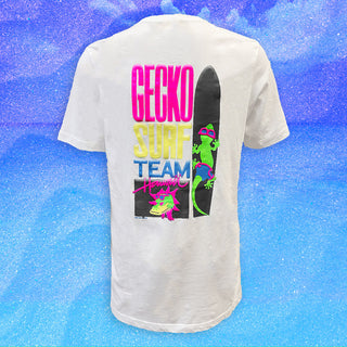 Gecko Surf Team '89 Classic White Beach Tee