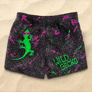Iconic Wild Gecko Volley Shorts - 1992