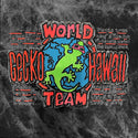 1989 Gecko World - Black Volcanic Acid Wash