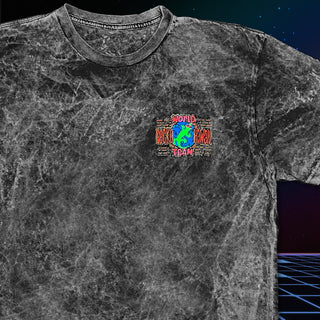 1989 Gecko World - Black Volcanic Acid Wash