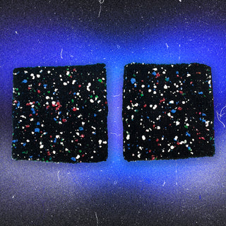 Gecko Retro Radical GITD Splatter Wrist Band Set