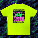 1988 Gecko Bootleg - 1980's Neon Yellow Tee