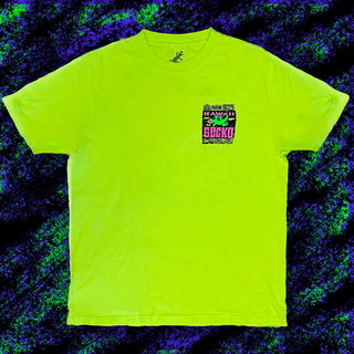 1988 Gecko Bootleg - 1980's Neon Yellow Tee