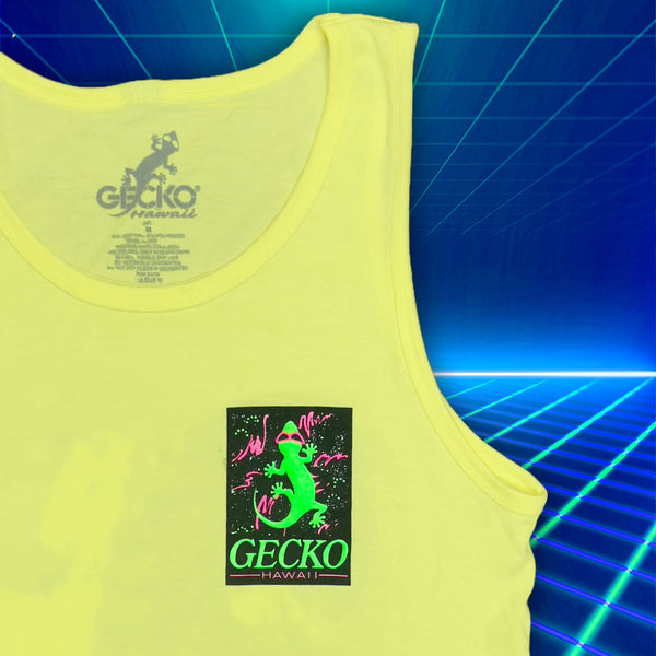 Space Gecko 1988 Lemon Drop Yellow Tank