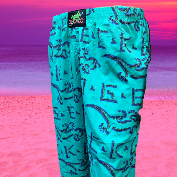 Gecko Petro Neon Mint Beach Pants (1988)