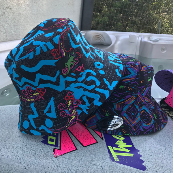 Gecko Bucket Hat Multi