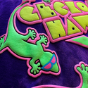 Gecko Arcade Purple Volcanic Acid Wash