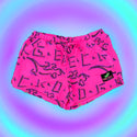 Women's Hot Pink Petro Board Shorts
