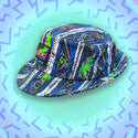 Gecko Blue Stripe Bucket Hat