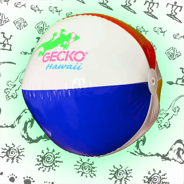 Gecko Beach Ball