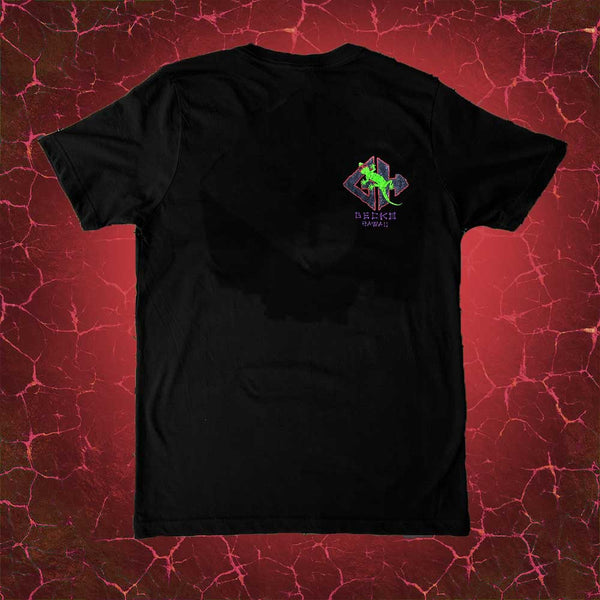 Gecko Lava Logo '88 Black Beach Tee