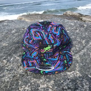 Gecko Multi Five Panel Hat
