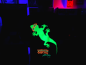 Gecko Hang Loose Black (GLOW In The Dark!)