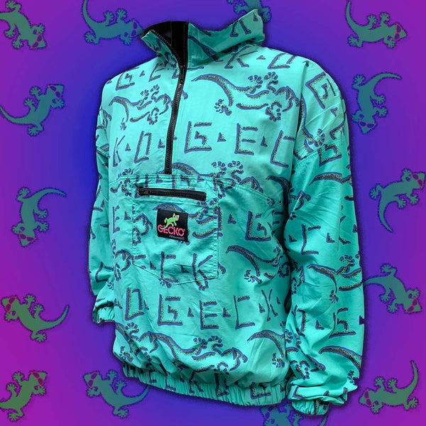 Gecko Petro '88 Hot Mint Windbreaker