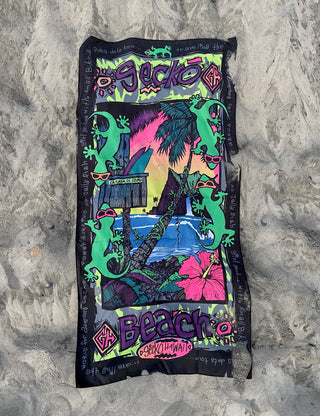 Gecko Beach-- Microfiber Beach Towel