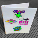 Gecko Breakthrough 2: 1980s Fluorescent Collector's Stickers