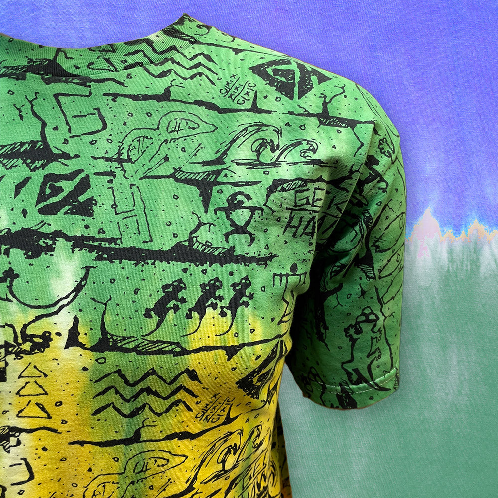 1988 Rasta Reggae Wall Tie Dye | Gecko Hawaii